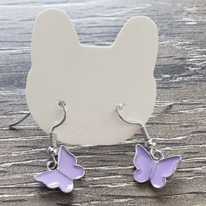 Butterfly earrings